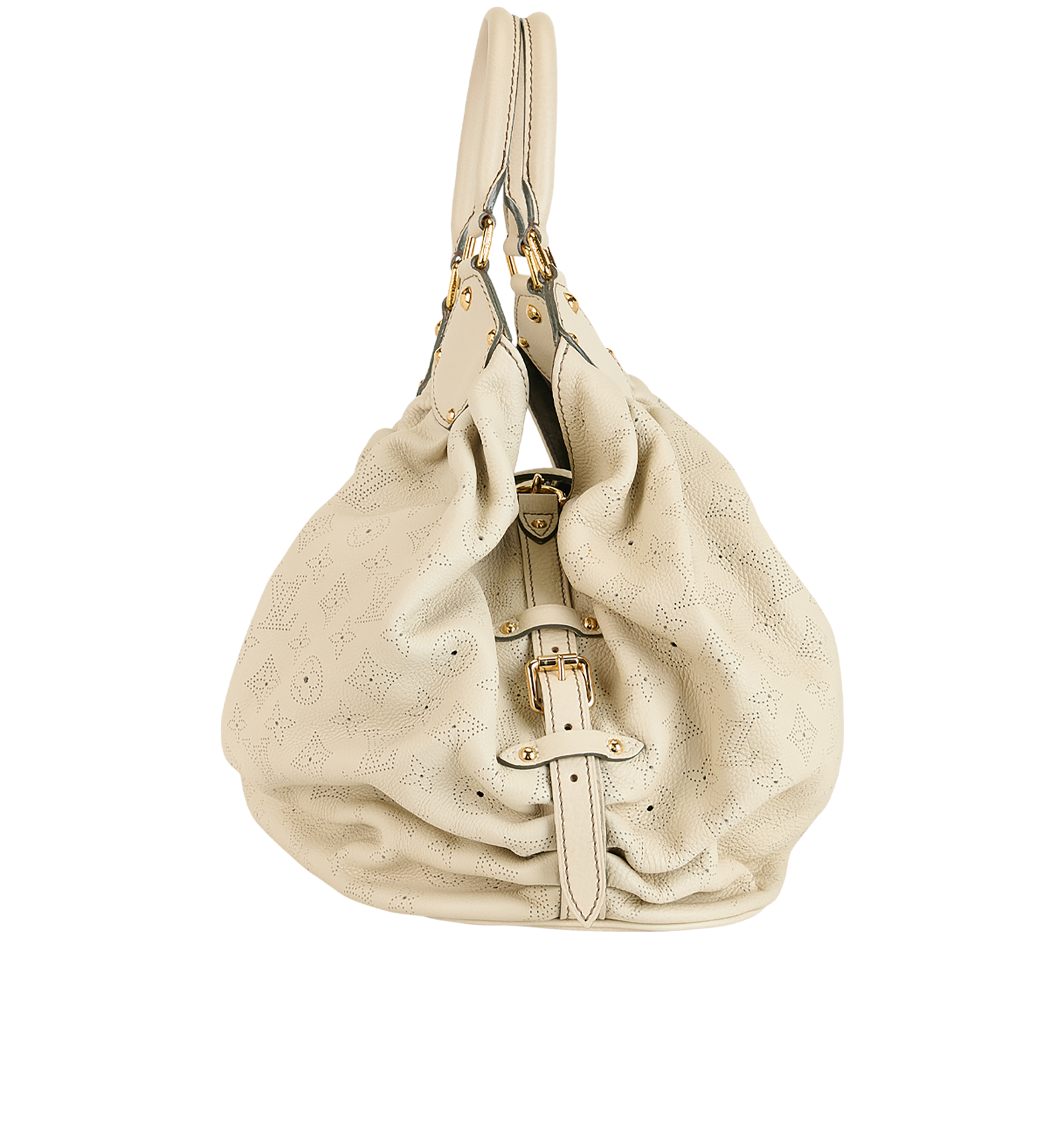 Shoulder, &pound;750, Handbags, Cream, Leather, Bottom view